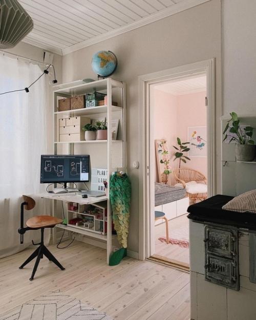 Весна в невероятно красивом финском доме. 08