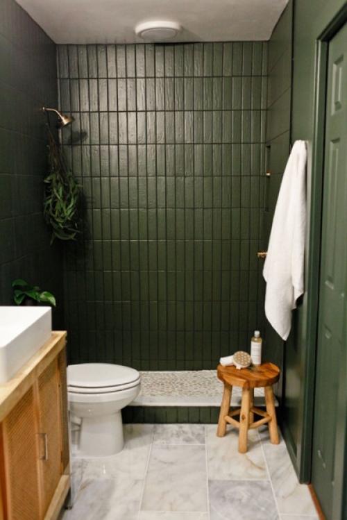 Зеленый цвет - самый горячий цвет в дизайне интерьера в 2022 году, и неудивительно, почему! 04