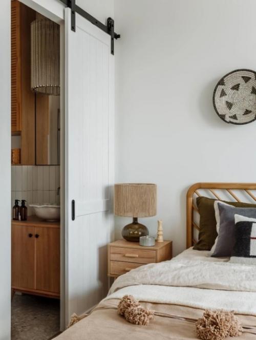 Бохо - интерьер квартиры - студии площадью 32 кв. 05