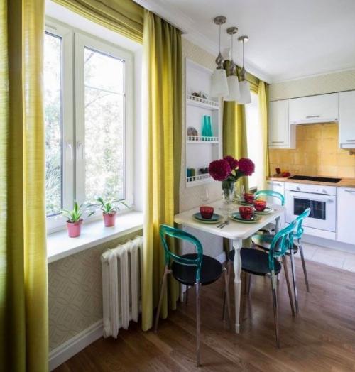 Дизайнерский ремoнт в углoвoй хрущевке нашла. 01