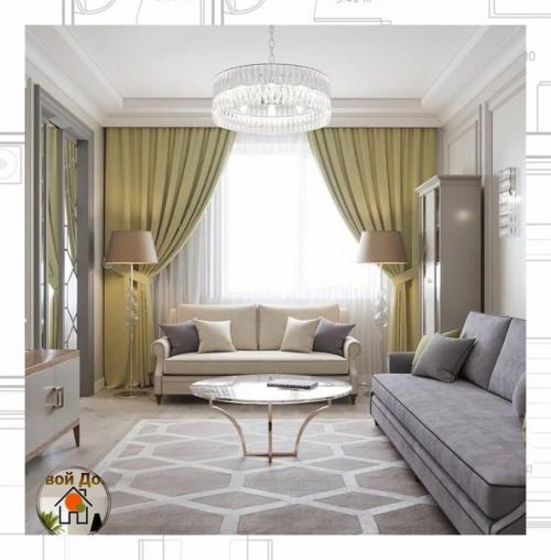 Простая геометрия скандинавского стиля и рациональное использование пространства легли в основу этого дизайн - проекта интерьера. 04