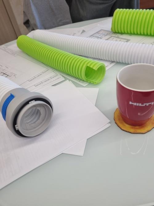 Начальные этапы интересного проекта по вентиляции и кондиционированию частного дома. 04