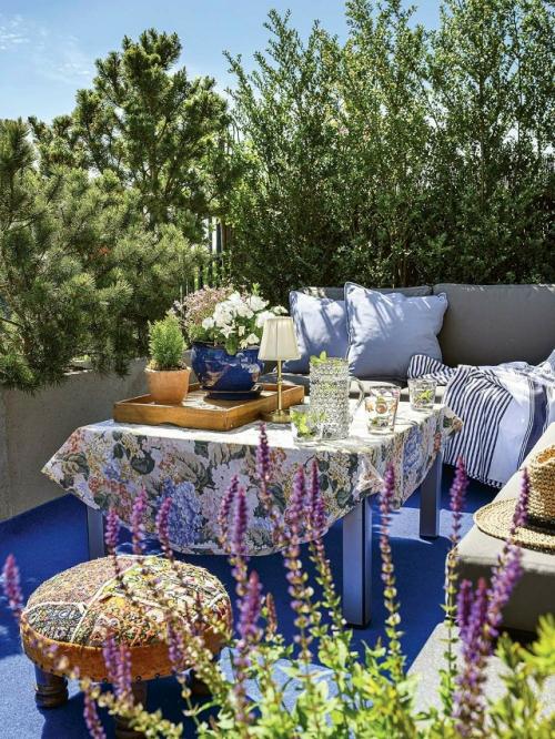 Квартира с атмосферой загородного дома и садом … на крыше. 

