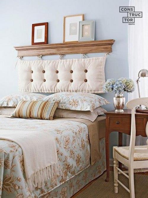 Мы декорируем изголовье кровати в скандинавском стиле. 01