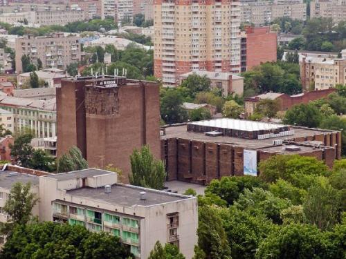 Донская государственная публичная библиотека - одна из донских жемчужин созданных ростовскими архитекторами. 02