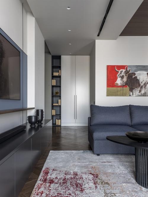 Серо-голубая квартира в Самаре ч. 1. 02 Серо-голубая квартира в Самаре ч. 1. 02