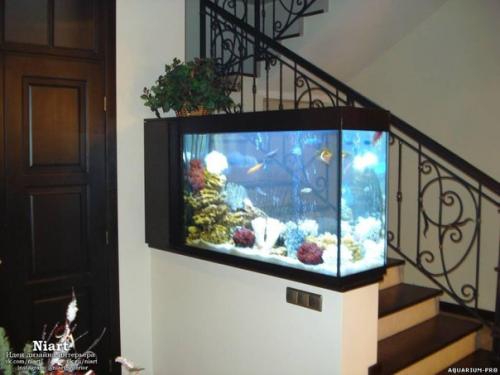 Как вписать в интерьер аквариум - дизайн - идеи. 03