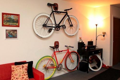 Как хранить велосипед в квартире. 06