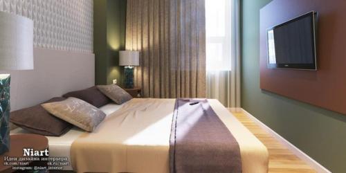 Современный дизайн квартиры 38 кв. 04