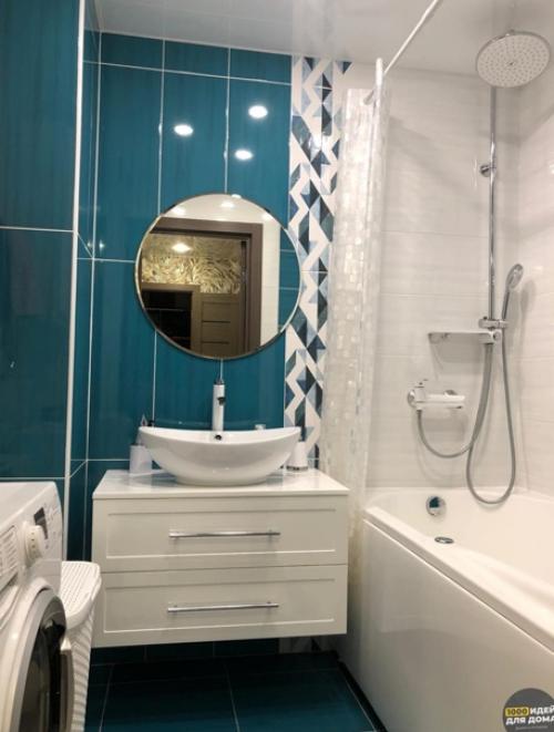 Процесс ремонта. Небольшой ванной комнаты. 09