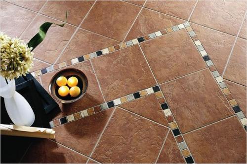 Кладка плитки в доме. 09