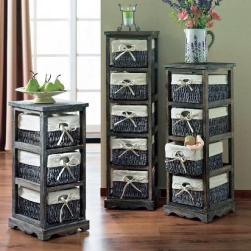 9 примеров применения корзин в интерьере. 06