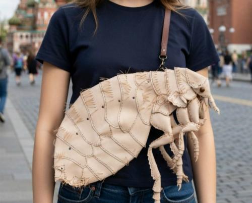 Стиль против инсектофобии: в Японии создали гиперреалистичные сумки в виде гигантских насекомых.
