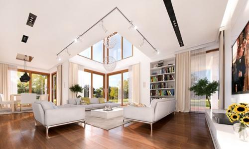 Солидный коттедж.   Проект солидного функционального коттеджа. 05