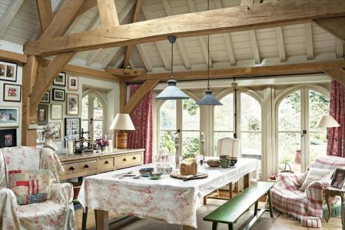 Интерьерный стиль Сottagecore.  Ответом на потребность в безмятежности и отдыхе стал новый деревенский стиль - Cottagecore ( англ. 02