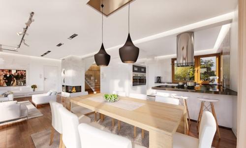 Солидный коттедж.   Проект солидного функционального коттеджа. 06