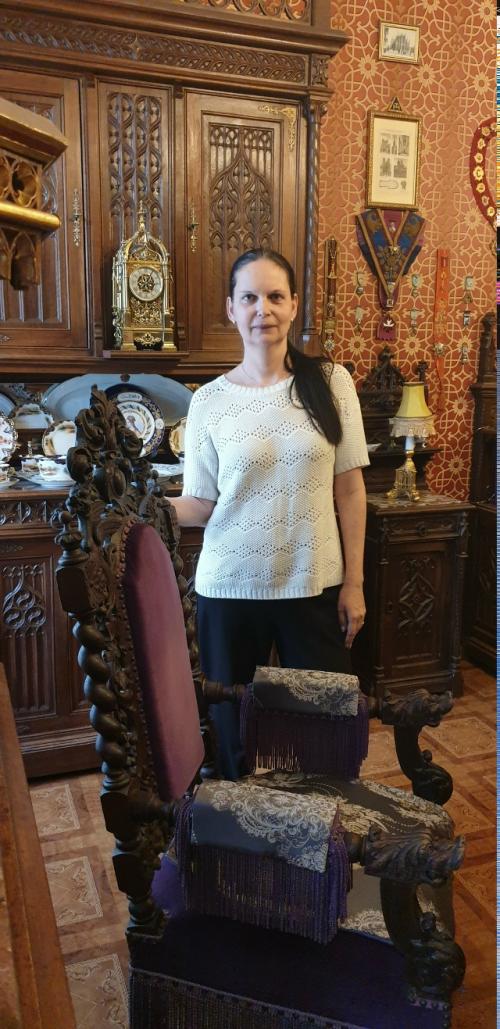 Побывала в готической квартире, расположенной в бывшем доходном доме герцога лейхтенбергского. 04