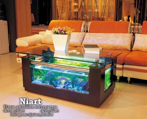 Как вписать в интерьер аквариум - дизайн - идеи. 05