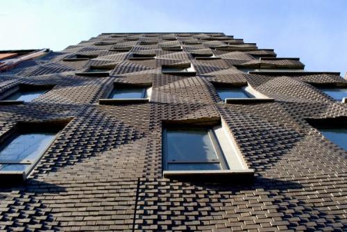 Многоквартирный дом в Нью-йорке.

