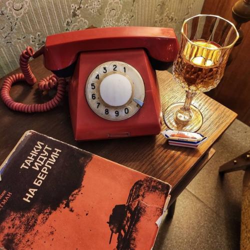 Синичка бар.  Ресторация стилизована под советские заведения и всё в ней продумано до мелочей: вывеска, обои, мебель и прочие предметы интерьера. 04