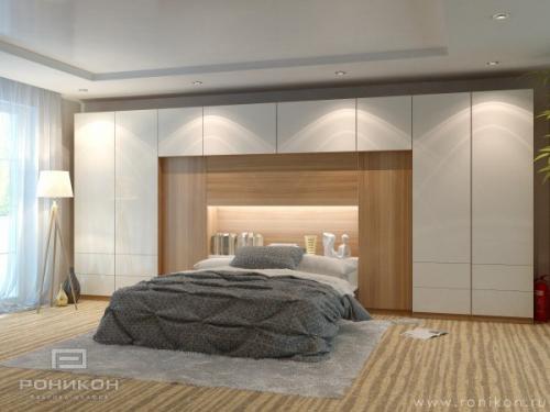Каким может быть угловой шкаф для спальни? 05