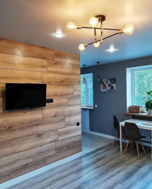 Просторная квартира. В современном стиле. 01