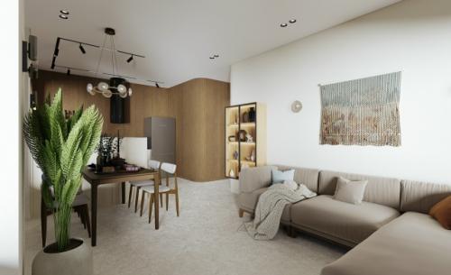 Хочу представить вам проект жилого интерьера в г. Москва. 07