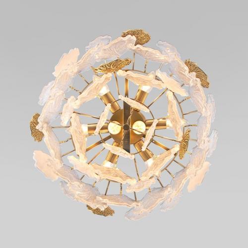 Люстра - это не только световой элемент, но и стильный декор для гостиной, спальни и кухни. 03