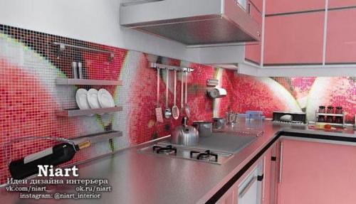 Мозаика в интерьере. 04