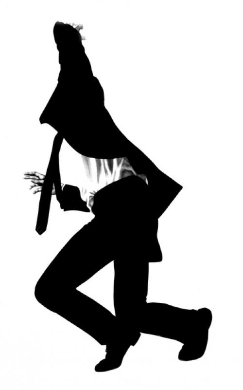 Robert Longo. From the Series Men in the Cities 1981. 02