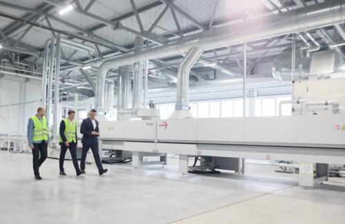 Всего месяц назад в Электростали новое предприятие - Mebelvann открылось. 02