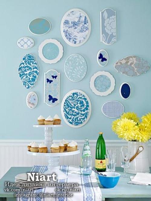 Остатки обоев как материал для декора. 05