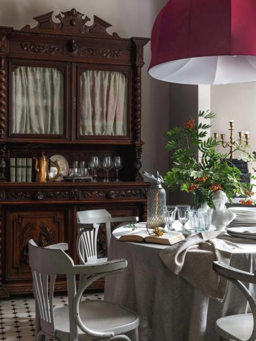 Буфет в интерьере. 06