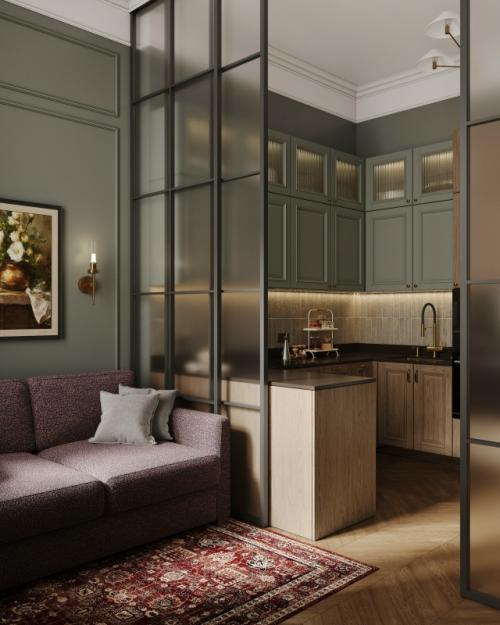 Согласованный вариант кухни - гостиной в питерском проекте pp_Lomonosov_spb. 04