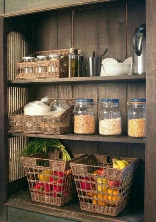 9 примеров применения корзин в интерьере. 04