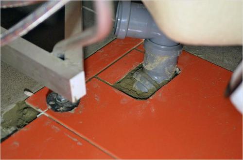 Кладка плитки в доме. 08