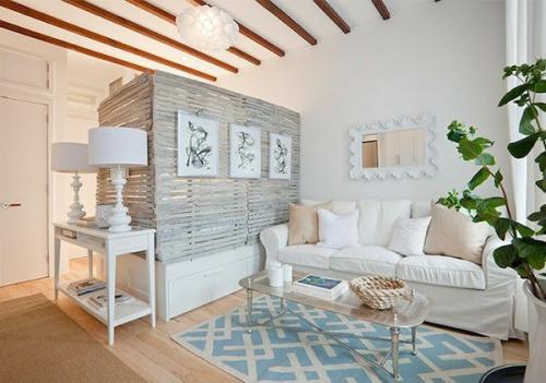 Идеи для малогабаритных квартир - дизайн спальни - гостиной. 03