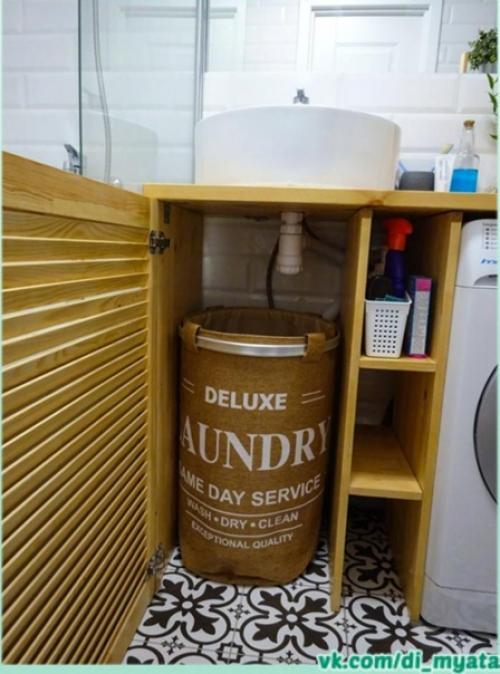 Интерьер ванной комнаты в деталях. 07