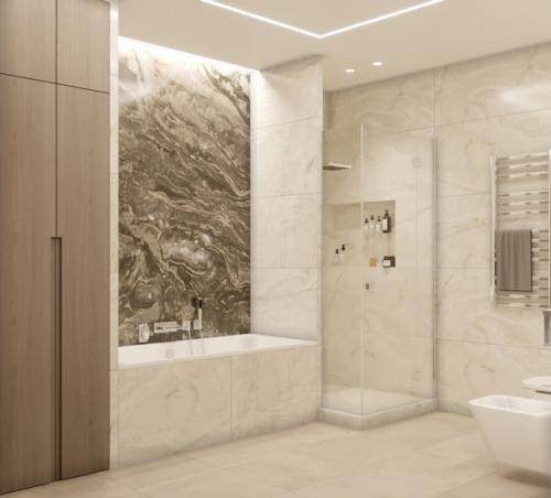 Москва.  Жилой комплекс лица. 05