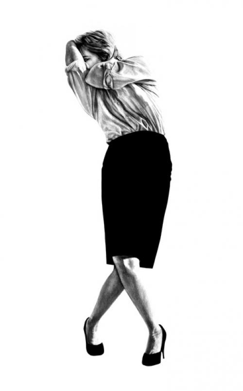 Robert Longo. From the Series Men in the Cities 1981. 05