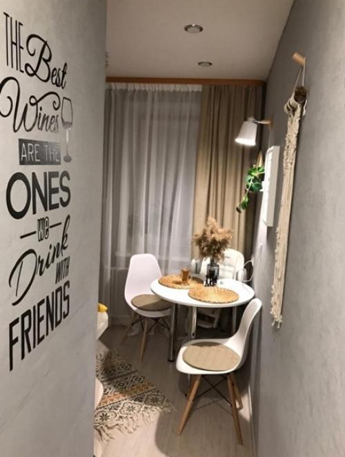 Оформленная квартира красиво. 05