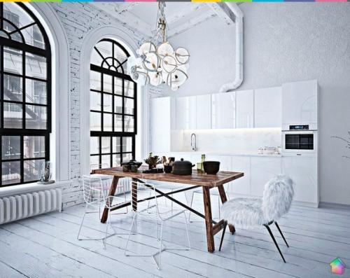 Лофт - Берлин.  GM - Interior дизайн студия. 02