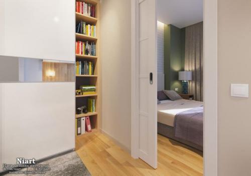 Современный дизайн квартиры 38 кв. 06