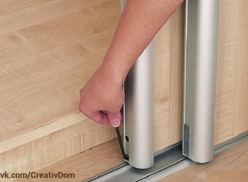 Как установить межкомнатные двери - купе? 05