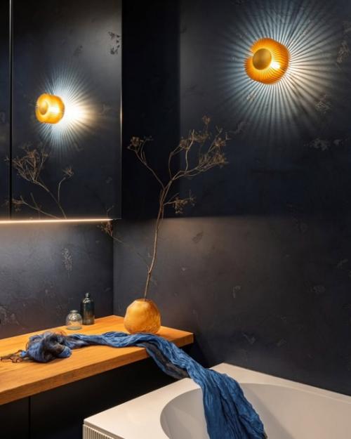 Интерьер в голландском синем цвете в Минске. 07