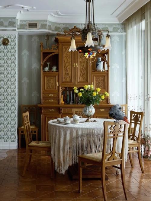 Буфет в интерьере. 07