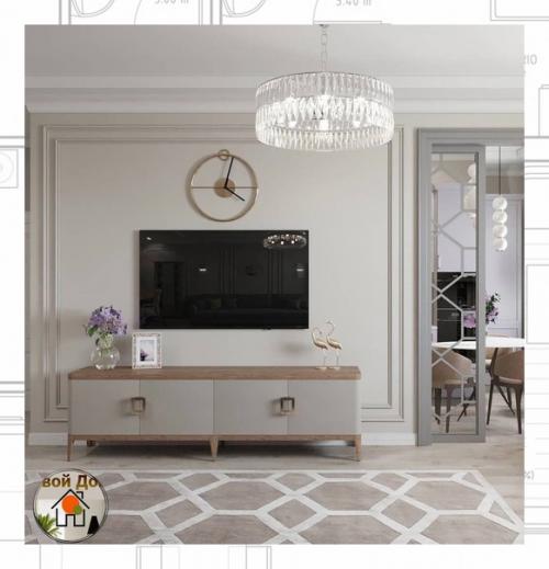 Простая геометрия скандинавского стиля и рациональное использование пространства легли в основу этого дизайн - проекта интерьера. 05