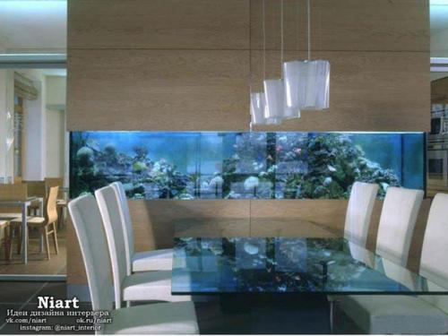 Как вписать в интерьер аквариум - дизайн - идеи. 04