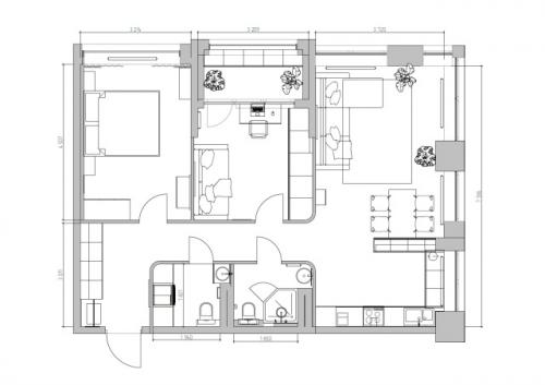 Хочу представить вам проект жилого интерьера в г. Москва. 09