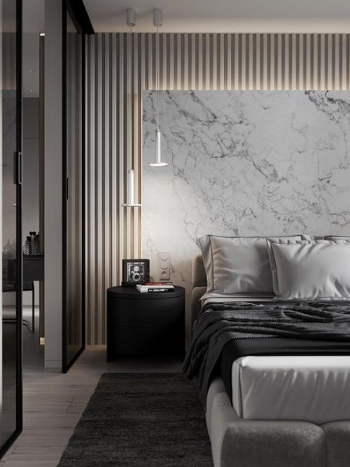 Безупречный стиль: нарядный интерьер однокомнатной квартиры площадью 41 квадратный метр. 04